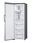LG 324L Frittstående fryseskap (Shiny Steel) - Energiklasse E, Total No Frost, Express Freeze, Smart Diagnosis™ med Wi-Fi, Sett fra høyre, GFE61PZCSZ, thumbnail 7