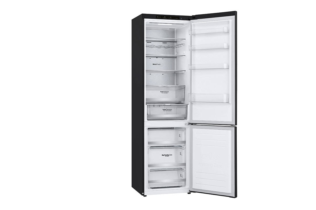 LG 2.03M 384L Kombiskap(Matte Black) - Energiklasse D, Door Cooling™ og Smart Diagnosis™ , GBB72MCVGN, GBB72MCVGN, thumbnail 11