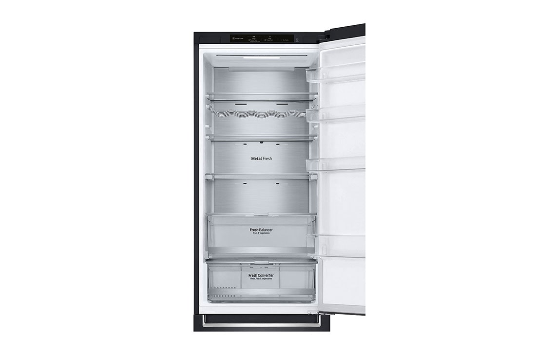 LG 2.03M 384L Kombiskap(Matte Black) - Energiklasse D, Door Cooling™ og Smart Diagnosis™ , GBB72MCVGN, GBB72MCVGN, thumbnail 8