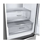 LG 1.86M 341L Kombiskap(Shiny Steel) - Energiklasse D, Door Cooling™ og Smart Diagnosis™, GBB71PZVGN, GBB71PZVGN, thumbnail 9