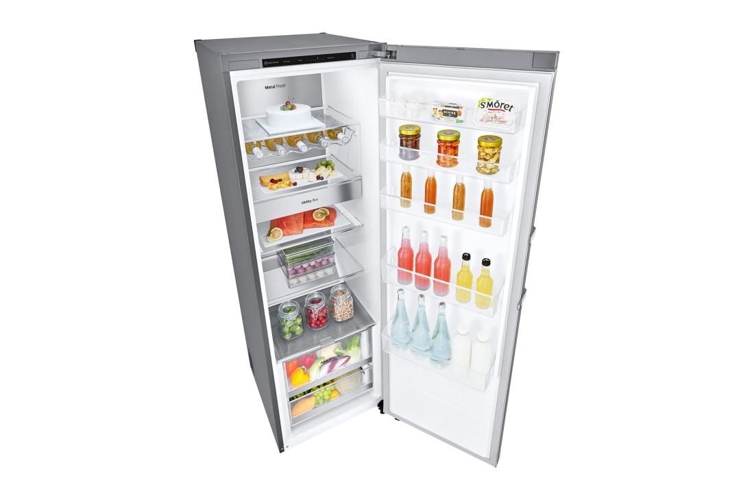 LG 386L Frittstående kjøleskap (Metal Sorbet) - Energiklasse E, Door Cooling™, LINEARCooling™, FRESHBalancer™, Smart Diagnosis™, GLT71MBCSZ, GLT71MBCSZ, thumbnail 8