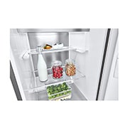 LG 386L Frittstående kjøleskap (Metal Sorbet) - Energiklasse E, Door Cooling™, LINEARCooling™, FRESHBalancer™, Smart Diagnosis™, GLT71MBCSZ, GLT71MBCSZ, thumbnail 4