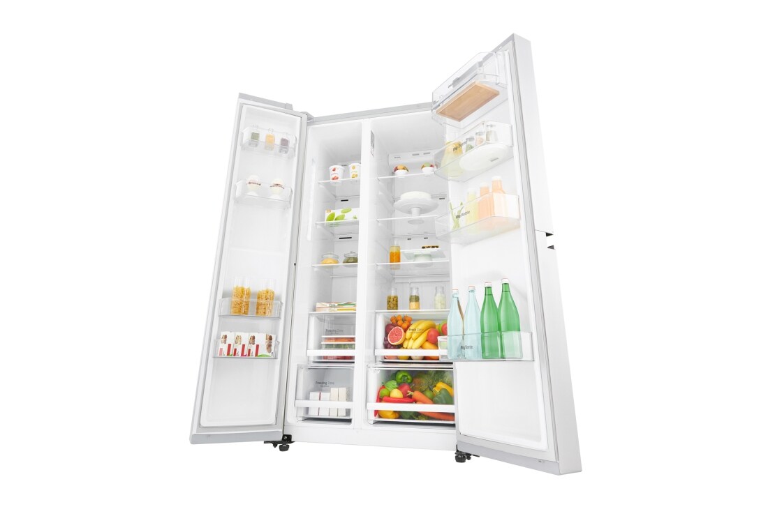 LG 642L Side by Side (Hvit) - Energiklasse F og Smart Diagnosis™ med Wi-Fi, GSB760SWXV, GSB760SWXV, thumbnail 7