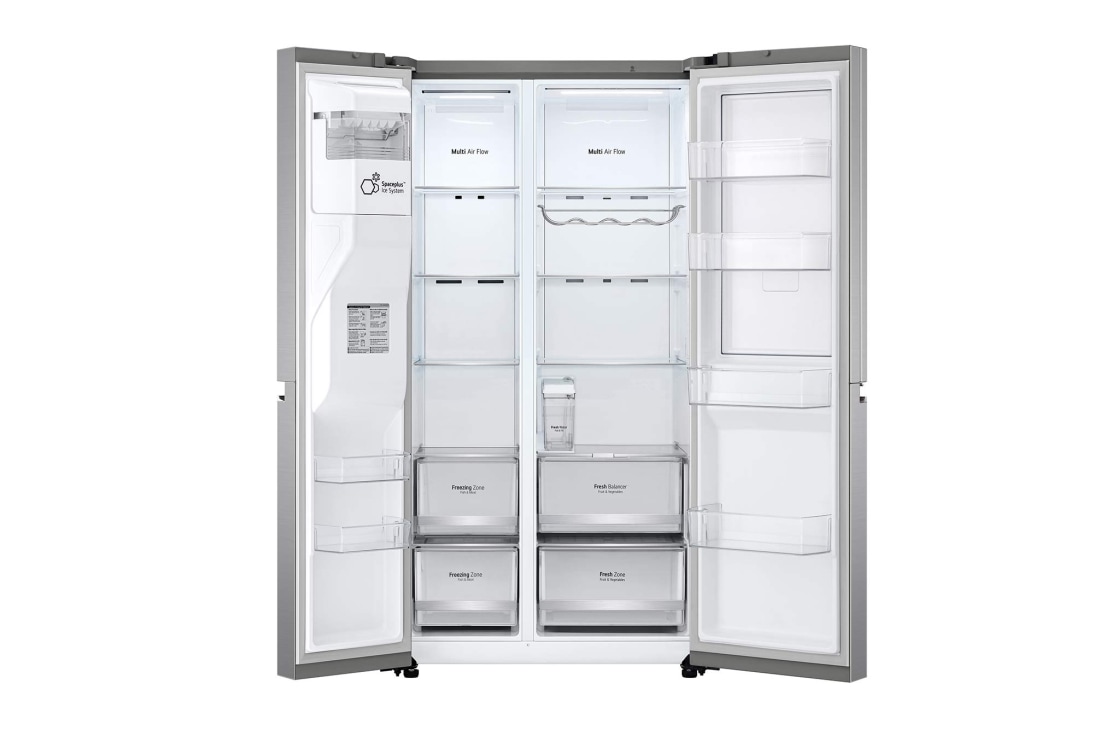 LG 635L Door in Door™ Side by Side (Shiny Steel), Energiklasse E, Vann/isdispenser uten vanntilkobling, Smart Diagnosis™ med Wi-Fi, GSJV71PZLE, GSJV71PZLE, thumbnail 11
