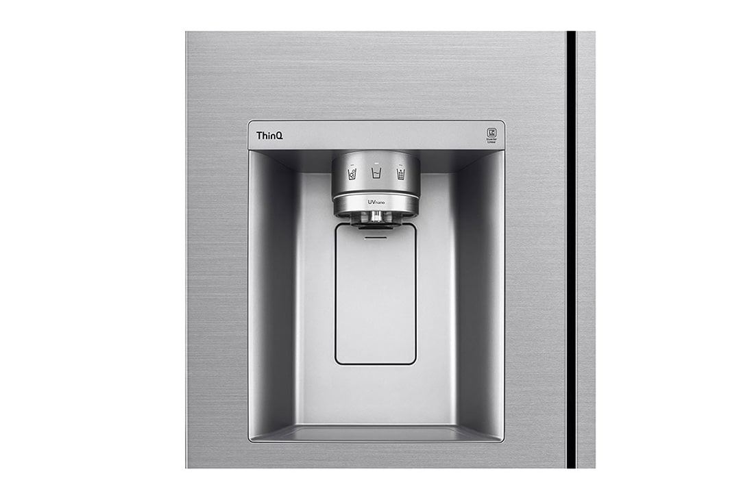 LG 635L Door in Door™ Side by Side (Shiny Steel), Energiklasse E, Vann/isdispenser uten vanntilkobling, Smart Diagnosis™ med Wi-Fi, GSJV91PZAE, GSJV91PZAE, thumbnail 6