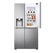 LG 635L Door in Door™ Side by Side (Shiny Steel), Energiklasse E, Vann/isdispenser uten vanntilkobling, Smart Diagnosis™ med Wi-Fi, GSJV91PZAE, GSJV91PZAE, thumbnail 1