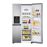 LG 635L Door in Door™ Side by Side (Shiny Steel), Energiklasse E, Vann/isdispenser med vanntilkobling, Smart Diagnosis™ med Wi-Fi, GSJV70PZLE, GSJV70PZLE, thumbnail 9