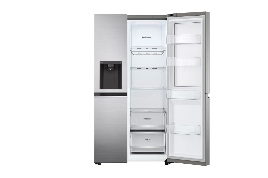 LG 635L Door in Door™ Side by Side (Shiny Steel), Energiklasse E, Vann/isdispenser med vanntilkobling, Smart Diagnosis™ med Wi-Fi, GSJV70PZLE, GSJV70PZLE, thumbnail 10