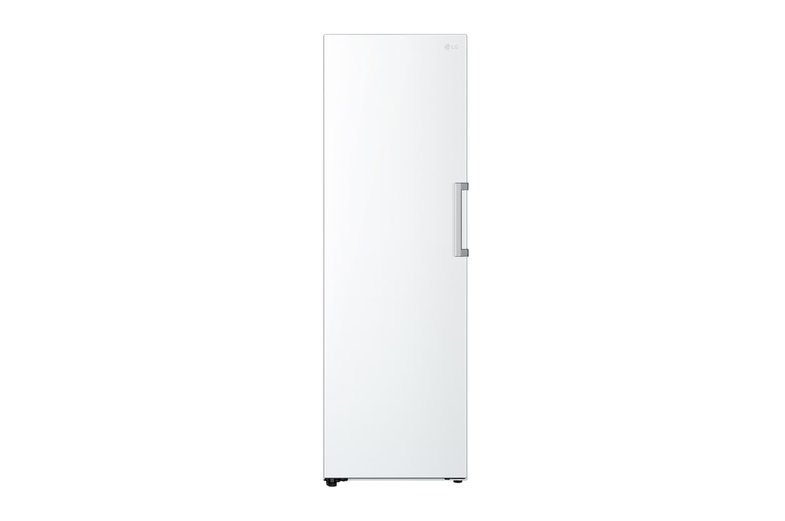 LG 324L Frittstående fryseskap (Hvit) - Energiklasse E, Total No Frost, Express Freeze, Smart Diagnosis™, GFT61SWCSZ