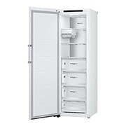 LG 324L Frittstående fryseskap (Hvit) - Energiklasse E, Total No Frost, Express Freeze, Smart Diagnosis™, full open, GFT61SWCSZ, thumbnail 12