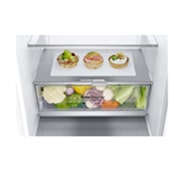 LG 1.86M 341L Kombiskap(Hvit) - Energiklasse D, Door Cooling™, GBB71SWEGN, thumbnail 4