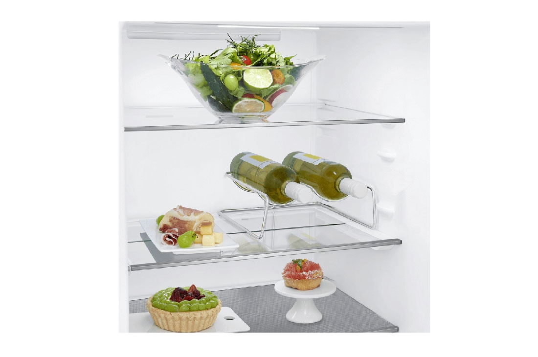 LG 1.86M 341L Kombiskap(Hvit) - Energiklasse D, Door Cooling™, GBB71SWEGN, thumbnail 8