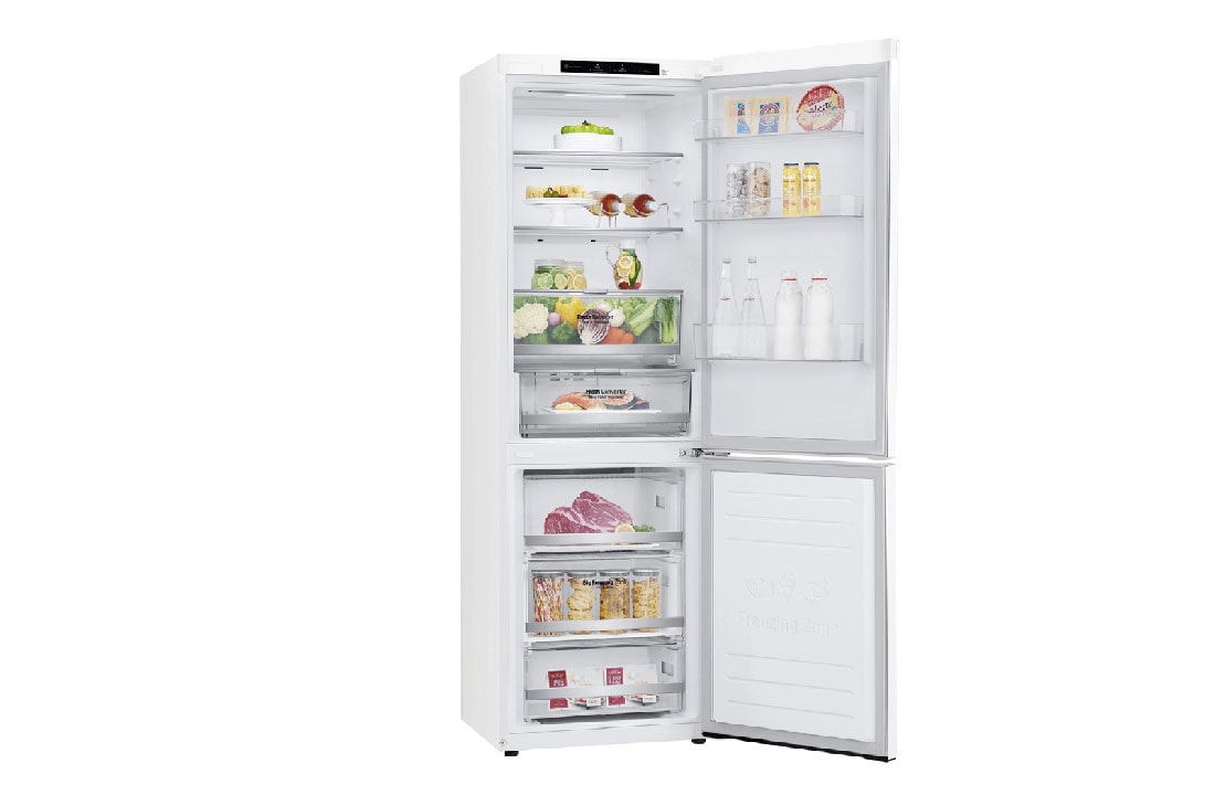 LG 1.86M 341L Kombiskap(Hvit) - Energiklasse D, Door Cooling™, GBB71SWEGN, thumbnail 12