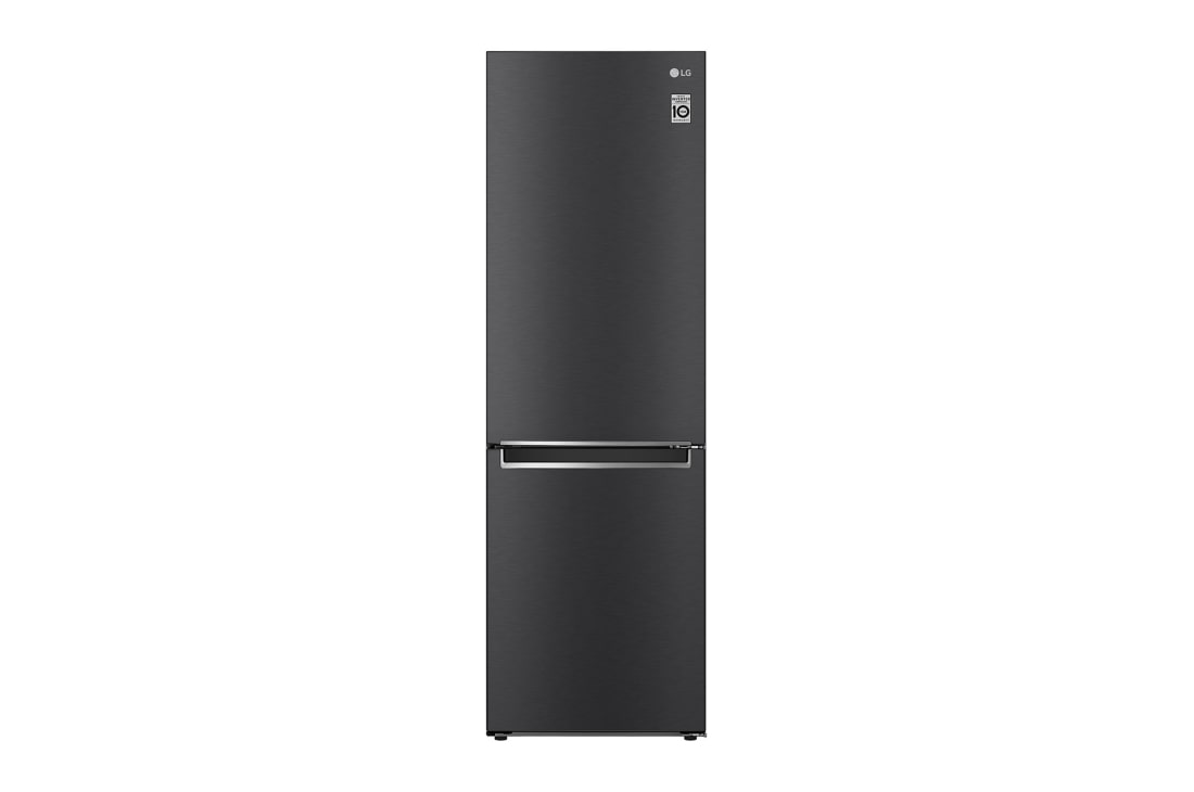 LG 1.86M 341L Kombiskap(Matte Black) - Energiklasse D, Door Cooling™, GBB71MCEGN, GBB71MCEGN