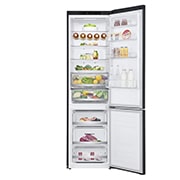 LG 2.03M 384L Kombiskap(Matte Black) - Energiklasse D, Door Cooling™, GBB72MCEGN, thumbnail 2