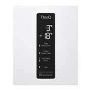 LG 1.86M 341L Kombiskap(Hvit) - Energiklasse D, Door Cooling™ og Smart Diagnosis™ med Wi-Fi, GBB71SWUGN, GBB71SWUGN, thumbnail 10