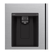 LG 635L Side by Side (Shiny Steel), Is & vann dispenser, Energiklasse F, Vann/isdispenser uten vanntilkobling, Smart Diagnosis™ med Wi-Fi, GSLV71PZTM, thumbnail 7