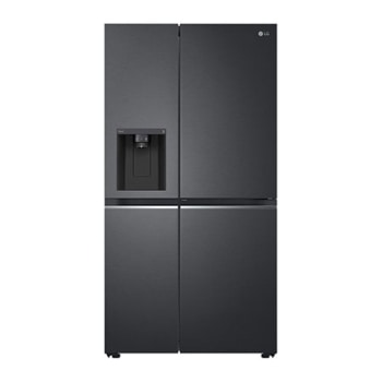 635L Door in Door™ Side by Side (Matte Black Steel), Energiklasse E, Vann/isdispenser uten vanntilkobling, Smart Diagnosis™ med Wi-Fi1