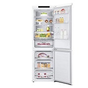 LG 1.86M 341L Kombiskap(Hvit) - Energiklasse C, Door Cooling™ og Smart Diagnosis™, ELB81SWVCP1, thumbnail 2