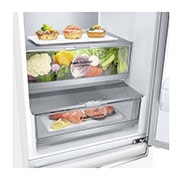 LG 1.86M 341L Kombiskap(Hvit) - Energiklasse C, Door Cooling™ og Smart Diagnosis™, ELB81SWVCP1, thumbnail 3