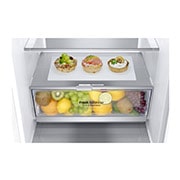 LG 1.86M 341L Kombiskap(Hvit) - Energiklasse C, Door Cooling™ og Smart Diagnosis™, ELB81SWVCP1, thumbnail 5
