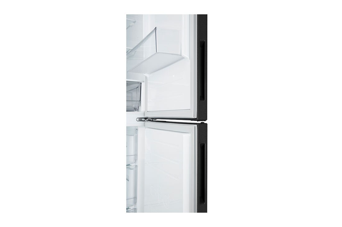 LG 2.03M 384L Kombiskap(Matte Black) - Energiklasse A, Håndtaksdetalj, GBP62MCNAC, thumbnail 11
