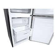 LG 2.03M 384L Kombiskap(Matte Black) - Energiklasse A, Skuffdetalj, GBP62MCNAC, thumbnail 7