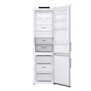 LG 2.03M 384L Kombiskap(White) - Energiklasse B, Front åpen, GBP62SWNBC, thumbnail 4