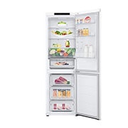 LG 1.86M 344L Kombiskap(White) - Energiklasse D, Front åpen mat, GBV3100DSW, thumbnail 3