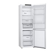 LG 1.86M 344L Kombiskap(White) - Energiklasse D, Venstre side åpen visning, GBV3100DSW, thumbnail 12