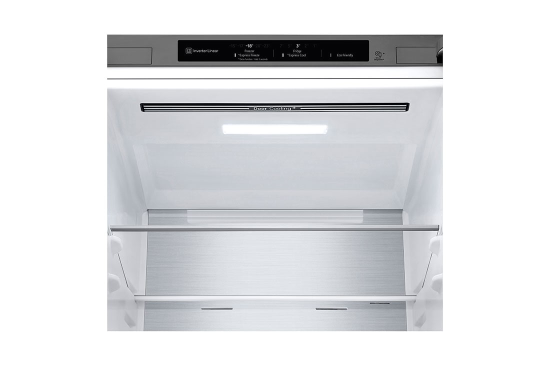 LG 1.86M 344L Kombiskap(Prime Silver) - Energiklasse D, Skuff med mat1, GBV5140DPY, thumbnail 5