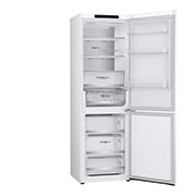 LG 1.86M 344L Kombiskap(White) - Energiklasse D, Venstre dør åpen uten innhold, GBV5140DSW, thumbnail 12