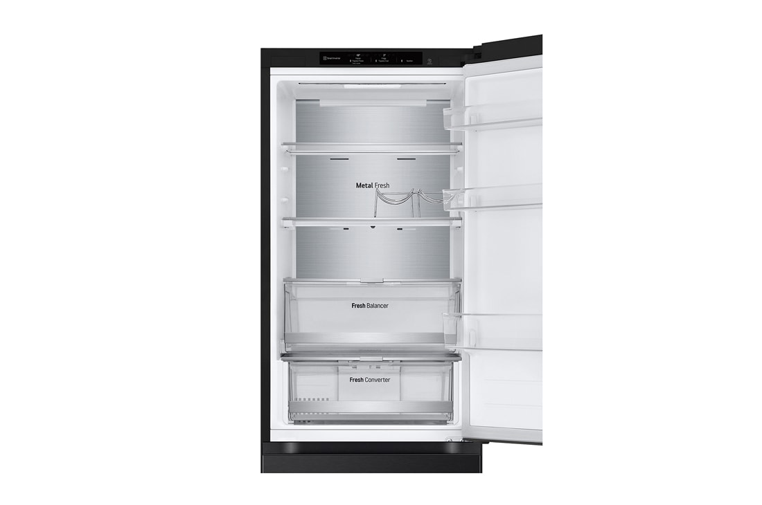 LG 1.86M 344L Kombiskap(Essence Black) - Energiklasse C, åpne foran uten mat, GBV7180CEV, thumbnail 8