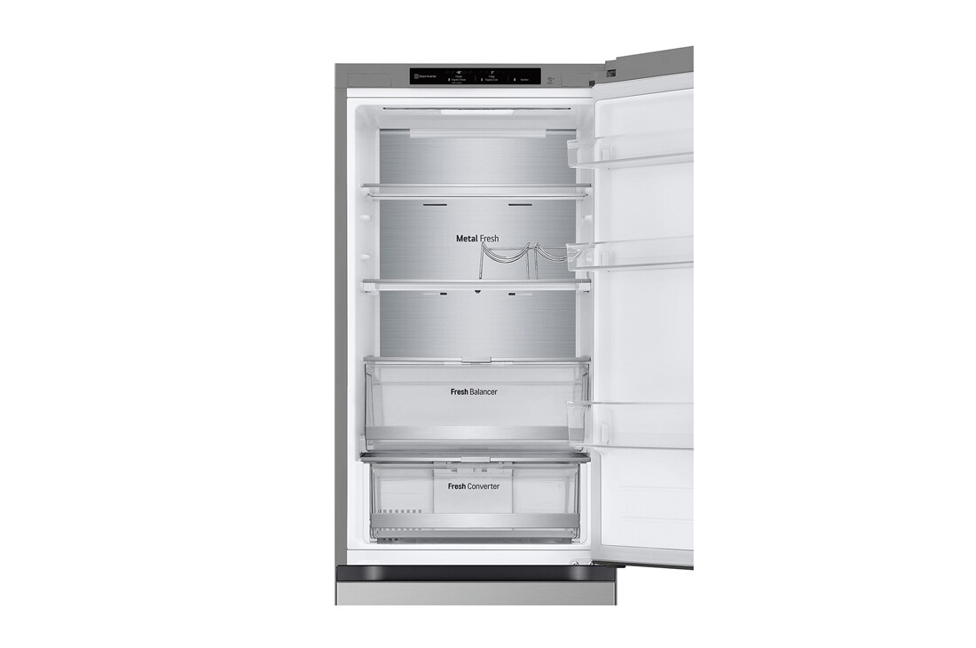 LG 1.86M 344L Kombiskap(Prime Silver) - Energiklasse C, åpne foran uten mat, GBV7180CPY, thumbnail 8