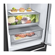 LG 2.03M 384L Kombiskap(Matte Black) - Energiklasse A, Drawer_Food, GBB92MCB2P, thumbnail 4
