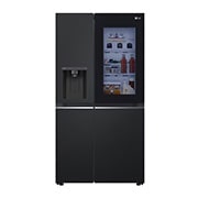 LG 635L InstaView™ Side by Side (Essence Matte Black), Energiklasse D, Vann/isdispenser uten vanntilkobling, Smart Diagnosis™ med Wi-Fi, GSGV81EPLD , GSGV81EPLD, thumbnail 1