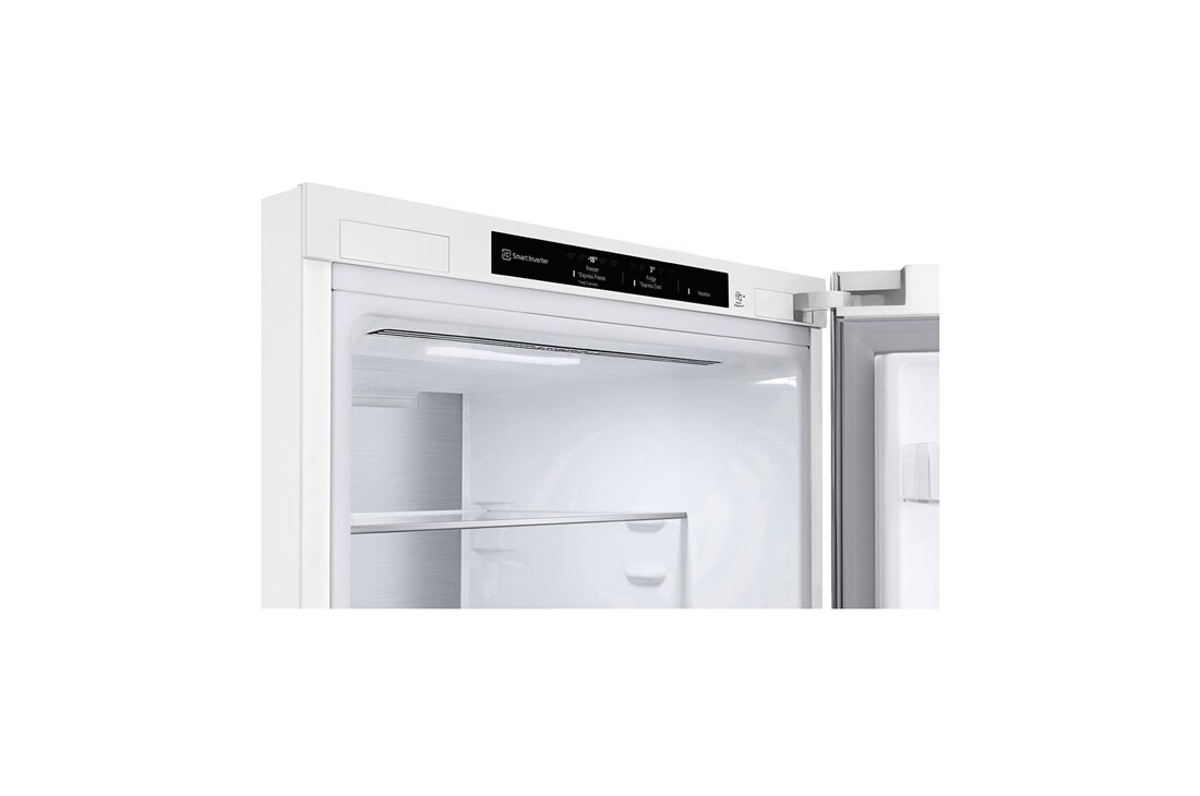 LG 2.03M 387L Kombiskap(White ) - Energiklasse C, Nature Fresh, Door Cooling⁺™ og Smart Diagnosis™, detaljeringsutsikt, GBV7280CSW, thumbnail 5