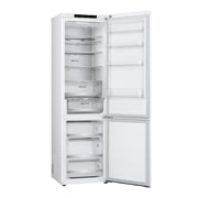 LG 2.03M 387L Kombiskap(White ) - Energiklasse C, Nature Fresh, Door Cooling⁺™ og Smart Diagnosis™, høyre utsikt, GBV7280CSW, thumbnail 12