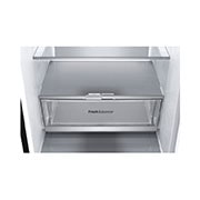 LG 2.03M 387L Kombiskap(Essence Black Steel ) - Energiklasse A, Nature Fresh, Door Cooling+™ og Smart Diagnosis™, drawer view , GBV7280AEV, thumbnail 5