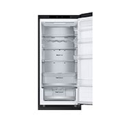 LG 2.03M 387L Kombiskap(Essence Black Steel ) - Energiklasse A, Nature Fresh, Door Cooling+™ og Smart Diagnosis™, Basel view without food, GBV7280AEV, thumbnail 10