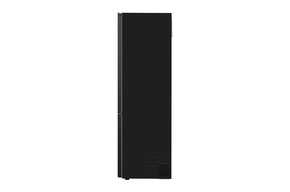 LG 2.03M 387L Kombiskap(Essence Black Steel ) - Energiklasse A, Nature Fresh, Door Cooling+™ og Smart Diagnosis™, Right view, GBV7280AEV, thumbnail 15
