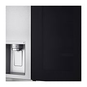 LG 635L InstaView Door in Door™ Side by Side (Metal Sorbet), Energiklasse E, Vann/isdispenser uten vanntilkobling, Smart Diagnosis™ med Wi-Fi, dispensary  view , GSXV91MBAE, thumbnail 6