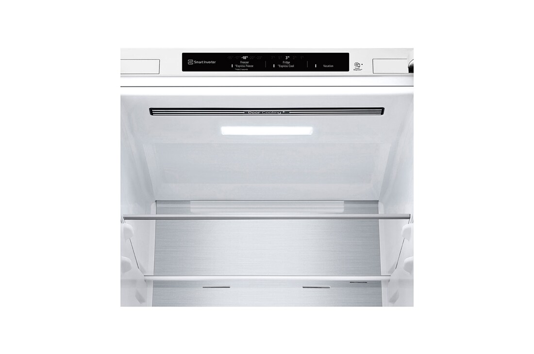 LG 1.86M 344L Kombiskap(Hvit ) - Energiklasse C, Nature Fresh, Door Cooling+™ og Smart Diagnosis™, detaljeringsutsikt, GBV7180CSW, thumbnail 3