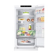 LG 1.86M 344L Kombiskap(Hvit ) - Energiklasse C, Nature Fresh, Door Cooling+™ og Smart Diagnosis™, åpne foran med mat, GBV7180CSW, thumbnail 7