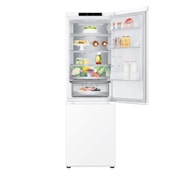 LG 1.86M 344L Kombiskap(Hvit ) - Energiklasse C, Nature Fresh, Door Cooling+™ og Smart Diagnosis™, åpne foran med mat, GBV7180CSW, thumbnail 9