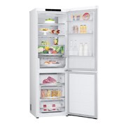 LG 1.86M 344L Kombiskap(Hvit ) - Energiklasse C, Nature Fresh, Door Cooling+™ og Smart Diagnosis™, høyre utsikt, GBV7180CSW, thumbnail 11