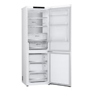LG 1.86M 344L Kombiskap(Hvit ) - Energiklasse C, Nature Fresh, Door Cooling+™ og Smart Diagnosis™, høyre utsikt, GBV7180CSW, thumbnail 12