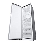 LG 324L Frittstående fryseskap (Shiny Steel) - Energiklasse D, Total No Frost, Express Freeze, Høyre side, GFT41PZGSF, thumbnail 10