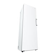 LG 324L Frittstående fryseskap (Hvit) - Energiklasse D, Total No Frost, Express Freeze, Left Perspective, GFT41SWGSF, thumbnail 5