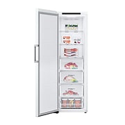 LG 324L Frittstående fryseskap (Hvit) - Energiklasse D, Total No Frost, Express Freeze, Front Open Food, GFT41SWGSF, thumbnail 2